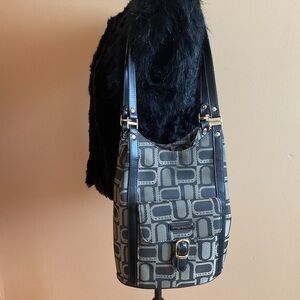 MESIO Stylish TAN AND black Shoulder Bag